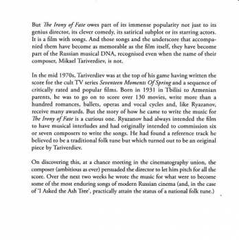 CD Микаэл Таривердиев: The Irony Of Fate (Original Score)