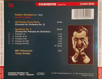 CD Родион Щедрин: Symphony No. 2; Old Russian Circus Music