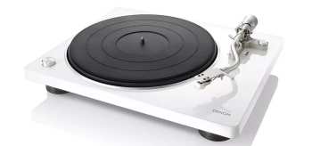 Técnica de áudio Denon DP-400 Bílá