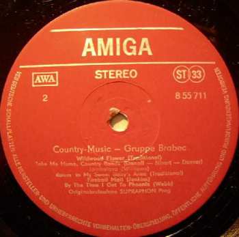 LP Country Beat Jiřího Brabce: Country Music