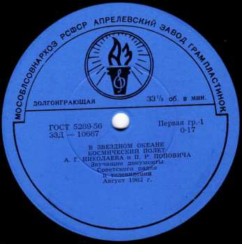 EP Андриян Григорьевич Николаев: В Звездном Океане