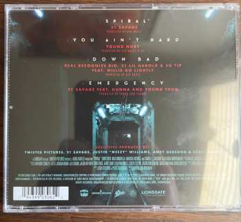 CD 21 Savage: Spiral: From The Book Of Saw Soundtrack