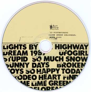 CD 22 Pistepirkko: Lime Green Delorean