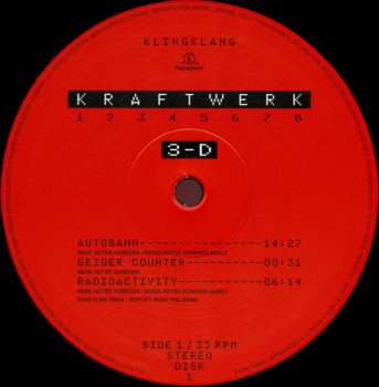2LP Kraftwerk: 3-D (1 2 3 4 5 6 7 8)