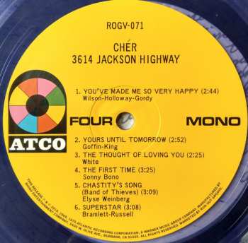2LP Cher: 3614 Jackson Highway LTD | NUM | CLR