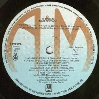 LP 38 Special: Tour De Force