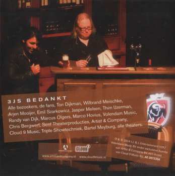 CD 3JS: Dichter Bij De Horizon (Theatertour 2014 Live)