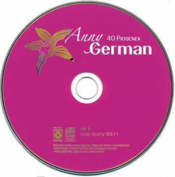 2CD Anna German: 40 Piosenek Anny German DIGI