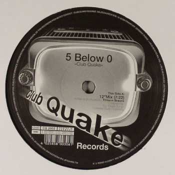 Album 5 Below 0: Club Quake
