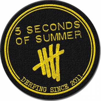 Merch 5 Seconds Of Summer: Aplicación Derping Stamp