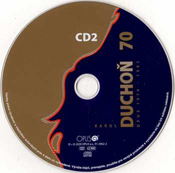 3CD Karol Duchoň: 70 (OPUS 1970 - 1985)
