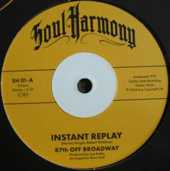 Album 87th Off Broadway: Instant Replay / I'm In Love