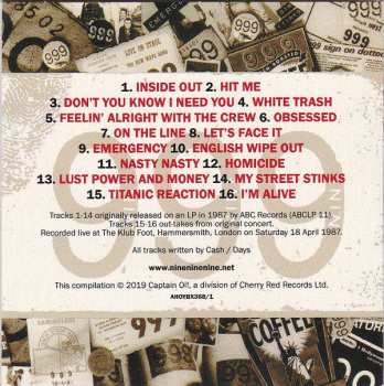 4CD/Caja 999: The Albums 1987-2007