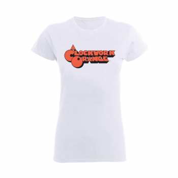 Merch A Clockwork Orange: Camiseta Mujeres Logo Clockwork Orange, A