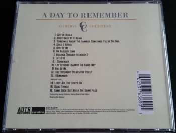 CD A Day To Remember: Common Courtesy
