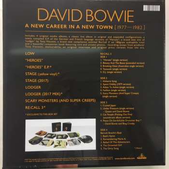 13LP/Caja David Bowie: A New Career In A New Town [ 1977–1982 ] LTD | CLR
