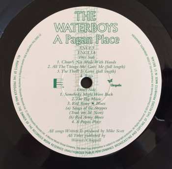 LP The Waterboys: A Pagan Place