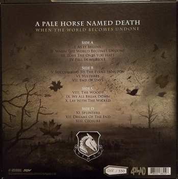2LP/CD/Caja A Pale Horse Named Death: When The World Becomes Undone LTD | NUM | DIGI | CLR