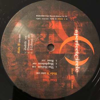 2LP A Perfect Circle: Mer De Noms LTD