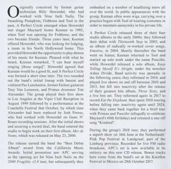 CD A Perfect Circle: Pink Pop: The Classic Festival Broadcast (2018)