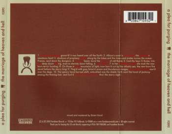 CD A Plea For Purging: The Marriage Of Heaven And Hell