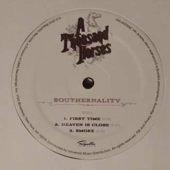 2LP A Thousand Horses: Southernality