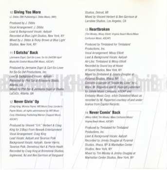 CD Aaliyah: One In A Million