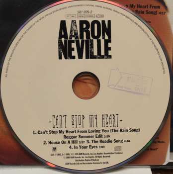 CD Aaron Neville: Can't Stop My Heart From Loving You (The Rain Song)