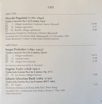 4CD/Caja Aaron Rosand: In Memoriam