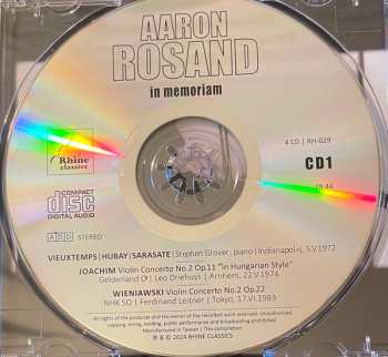 4CD/Caja Aaron Rosand: In Memoriam