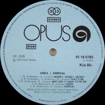 LP ABBA: Arrival