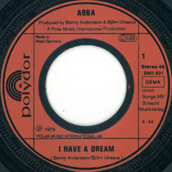 SP ABBA: I Have A Dream