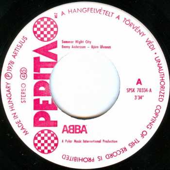 SP ABBA: Summer Night City