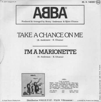SP ABBA: Take A Chance On Me