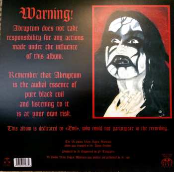 2LP Abruptum: Vi Sonus Veris Nigrae Malitiaes LTD