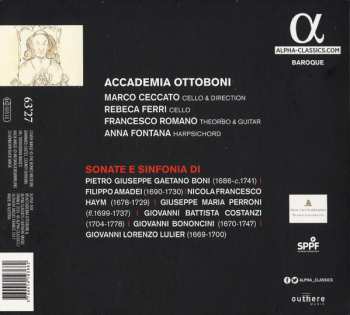 CD Accademia Ottoboni: Il Violoncello Del Cardinale