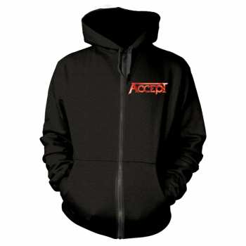 Merch Accept: Sudadera con cremallera Flying V