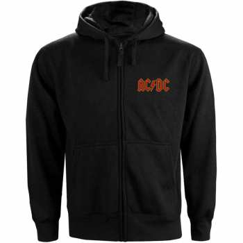 Merch AC/DC: Sudadera con cremallera para mujer Logo Ac/dc 