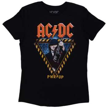 Merch AC/DC: Mujeres Camiseta Angus Triangle Prw-up Eu Tour '24