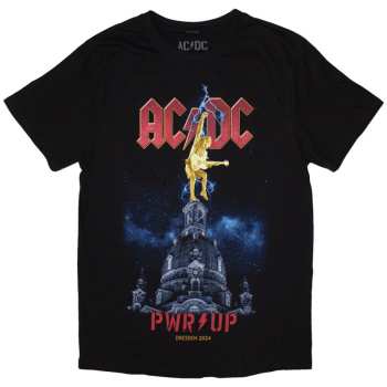 Merch AC/DC: Mujeres Camiseta Pwr-up Dresden '24