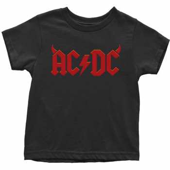 Merch AC/DC: Para niños Toddler Camiseta Horns 