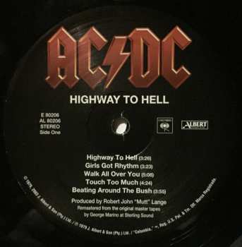 LP AC/DC: Highway To Hell