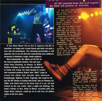 CD AC/DC: If You Want Blood You've Got It