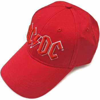 Mercancía AC/DC: Kšiltovka Red Logo Ac/dc