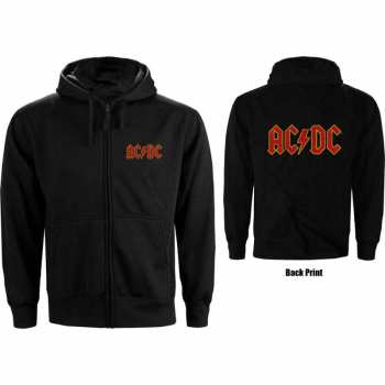 Mercancía AC/DC: Mikina Se Zipem Logo Ac/dc S