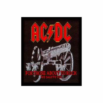 Mercancía AC/DC: Nášivka For Those About To Rock