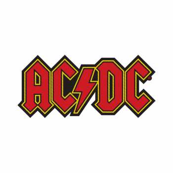 Merch AC/DC: Aplicación Logo Ac/dc Cut-out 