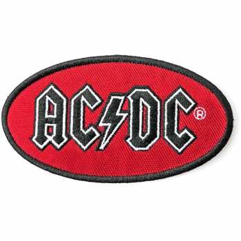 Mercancía AC/DC: Nášivka Oval Logo Ac/dc