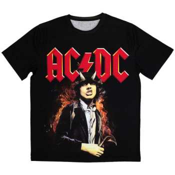 Merch AC/DC: Sublimation Camiseta Angus Highway To Hell