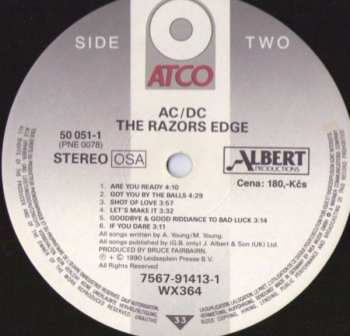 LP AC/DC: The Razors Edge